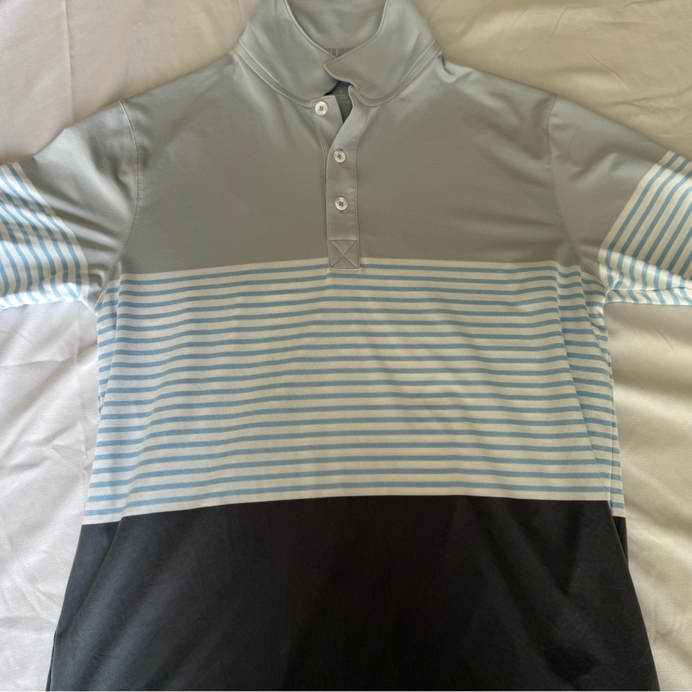 Puma Light Gray Collared Polo